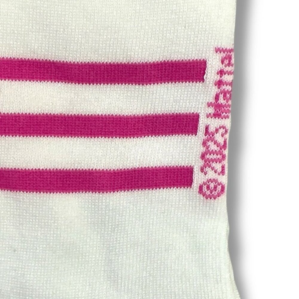 Barbie Crew Socks Pink and White Adult 9-13 One Size - Picture 6 of 16
